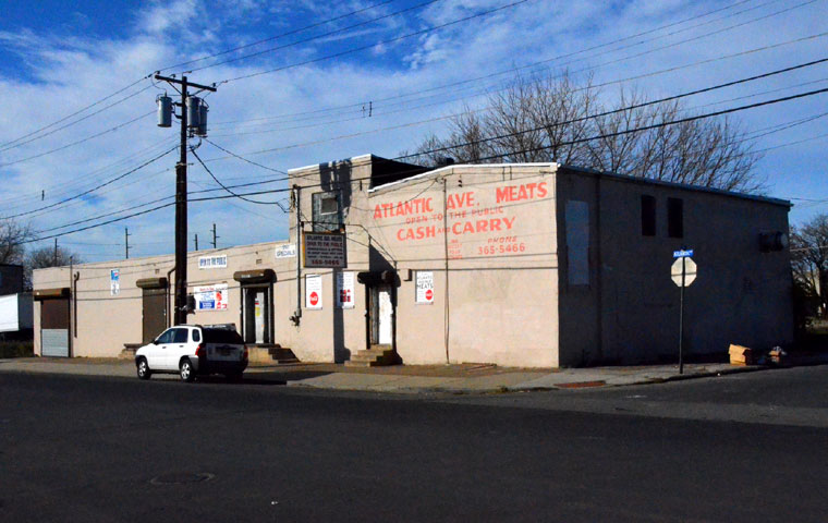 Northwest corner of South 4th Street and Atlantic Avenue, November 28, 2011