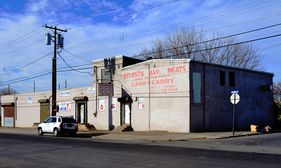 Northwest corner of South 4th Street and Atlantic Avenue, second view, November 28, 2011
