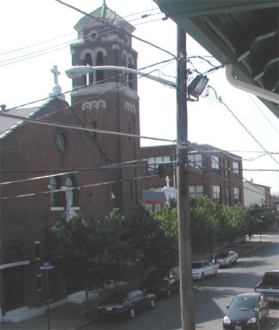 South Fourth Street looking south from 819