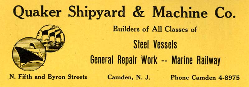 Quaker Shipyard & Machine Co. - 1947