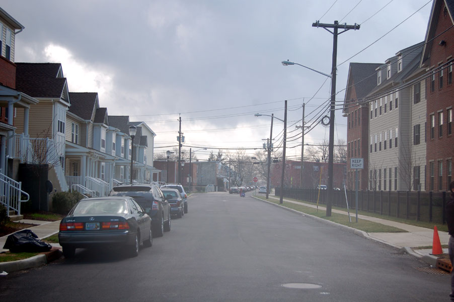 Looking south on South 7th Street from Central Avenue, March 29, 2009