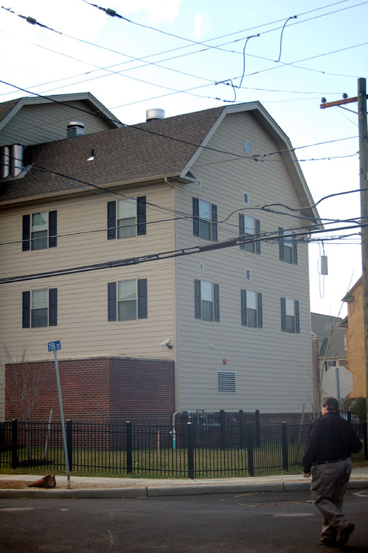 Southwest corner of Central Avenue and South 7th Street, March 29, 2009
