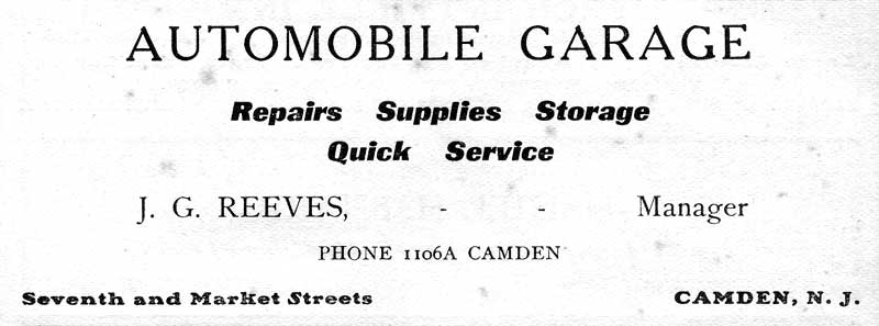 106-108 North 7th Street, J. Greeve advertisement, 1906