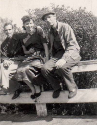 Arthur Ackley, Annie Costello, and Nelson Reed — 805 Kimber Street