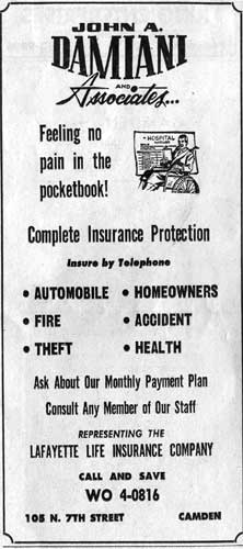 John A. Damiani and Associates - May 19, 1964