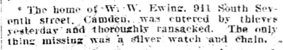 911 South 7th Street, Philadelphia Inquirer, August 11, 2005
