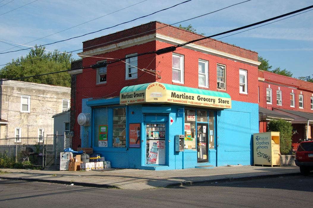 Northwest corner of Fairview Street and South 8th Street, July 2, 2011