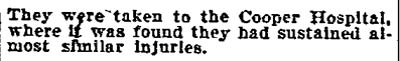 Intersection of North 9th and Market Streets, Philadelphia Inquirer, July 27, 1906 (second image)