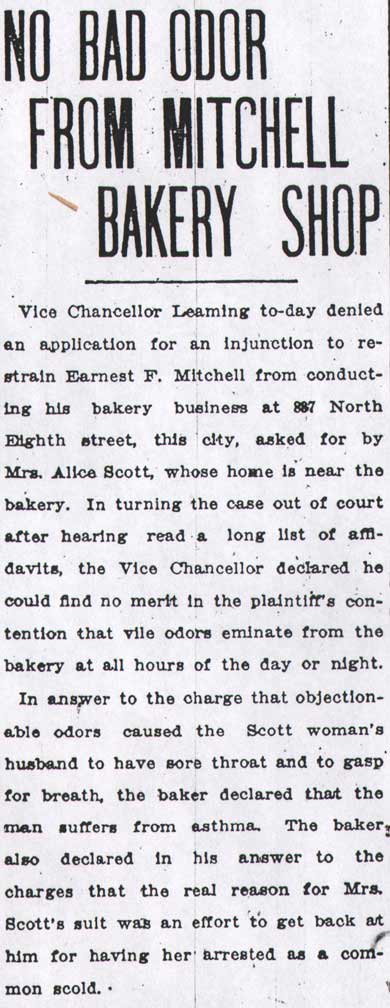 837 North 8th Street, Philadelphia Inquirer, July 28, 1913