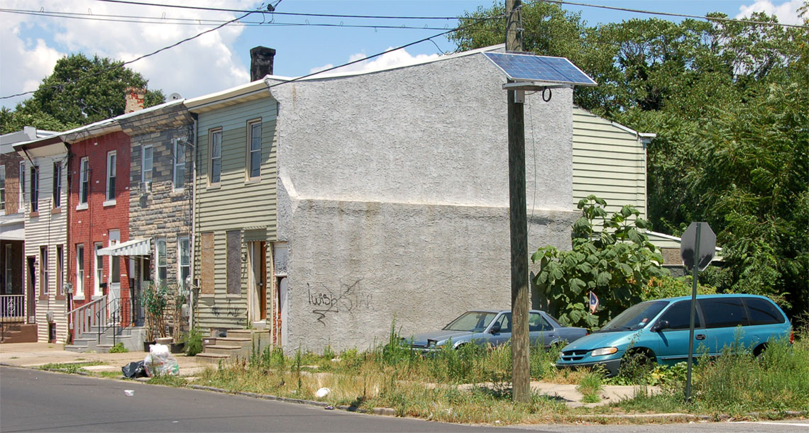 970-976 South 8th Street, photographed July 16, 2011