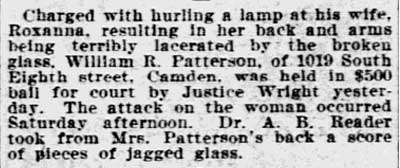 1019 South 8th Street, Philadelphia Inquirer, August 6, 1906