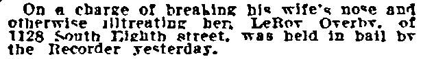 1128 South 8th Street, Philadelphia Inquirer, July 16, 1916