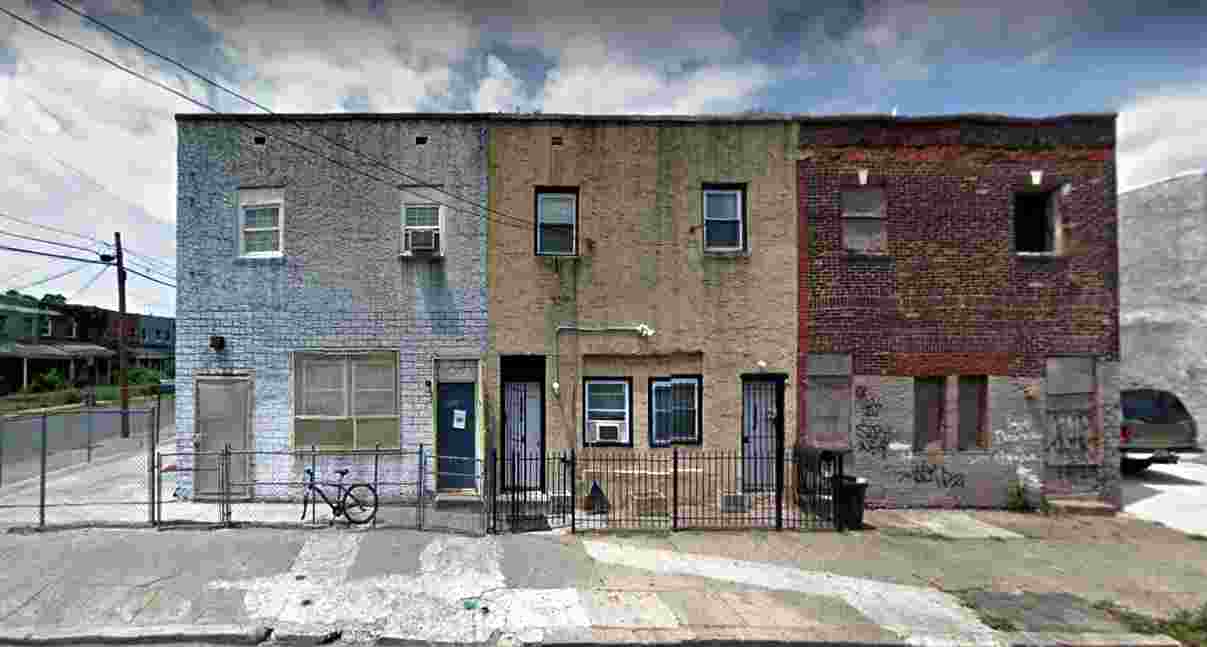 2413-2417 South 8th Street, photographed 2012
