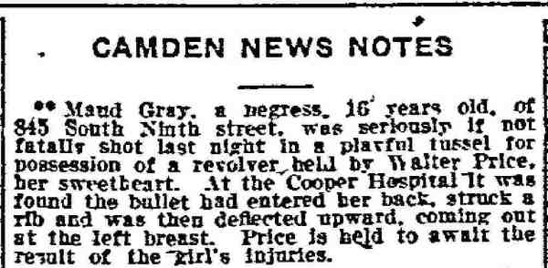 Philadelphia Inquirer, May 22, 1911 — 845 South 9th Street