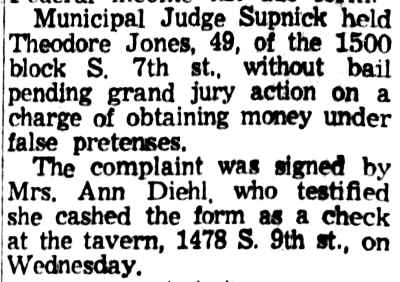Camden Courier-Post, June 27, 1959 — 1478 South 9th Street