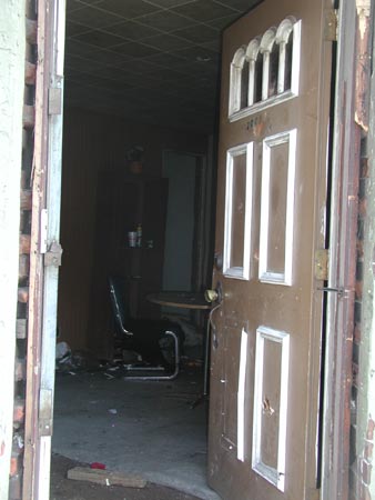 Through the door of 2000 Arlington Street, February 7, 2004