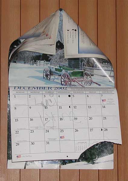 Through the door of 2000 Arlington Street, February 7, 2004