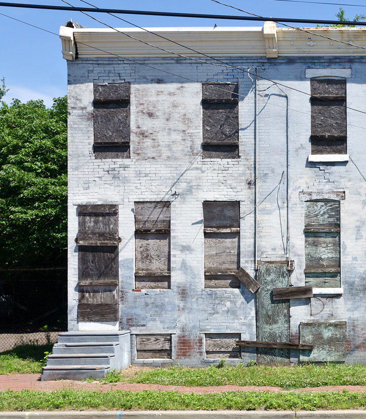 309 Atlantic Avenue, 2012 vacant, photograph taken June 15, 2012
