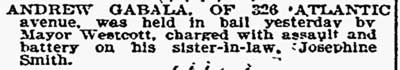 326 Atlantic Avenue, Andrew Gabala, Philadelphia Inquirer, December 12, 1897