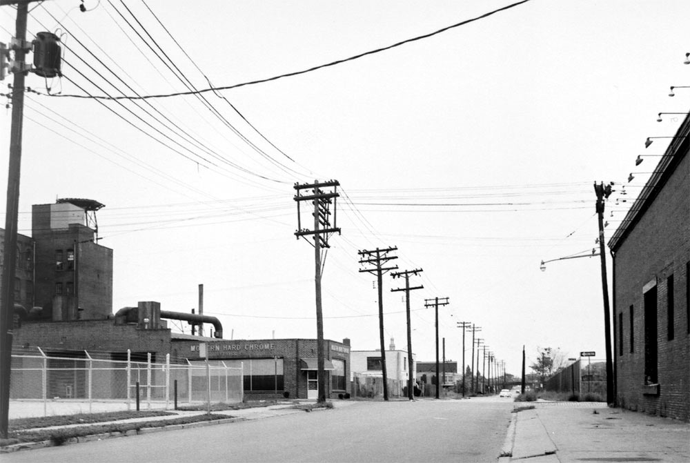 Looking east on Atlantic Avenue towards South 6th Street, second view, October 12, 1965