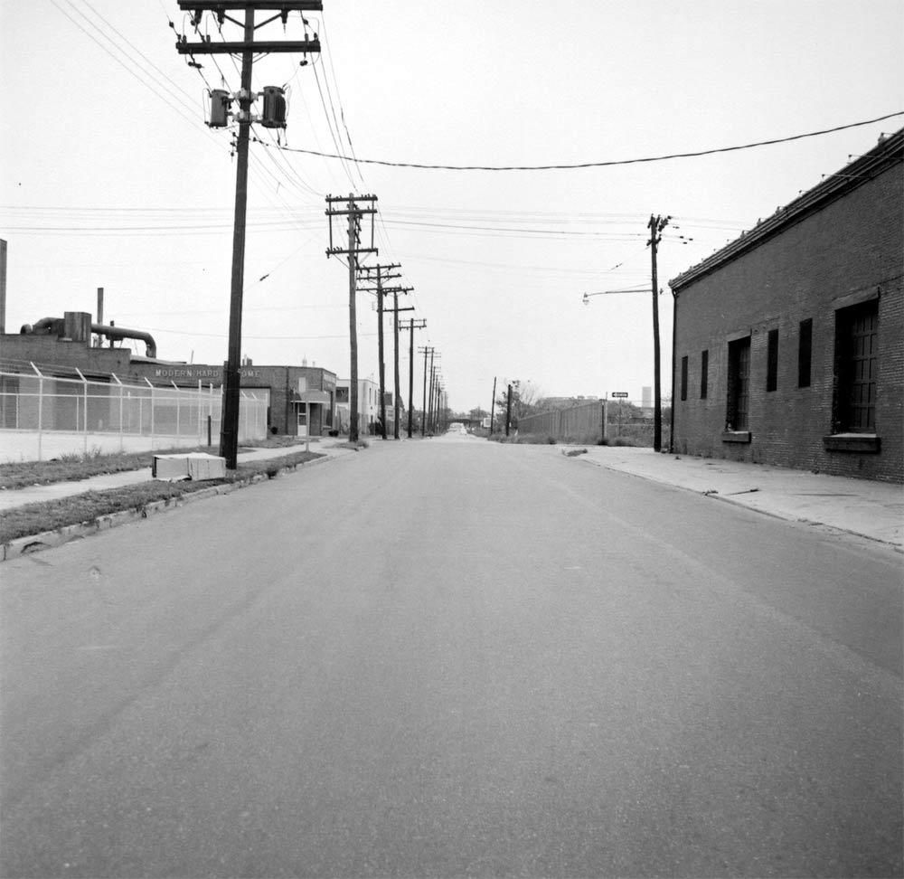 Looking east on Atlantic Avenue towards South 6th Street, October 12, 1965