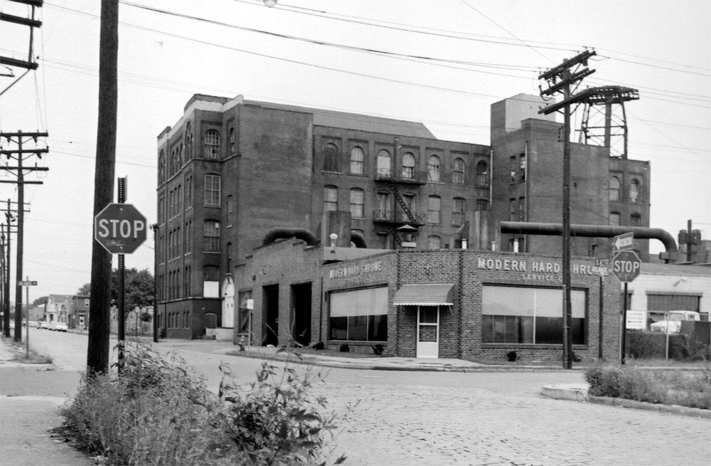 Northeast corner of Atlantic Avenue and South 6th Street, Modern Hard Chrome Co., October 12, 1965