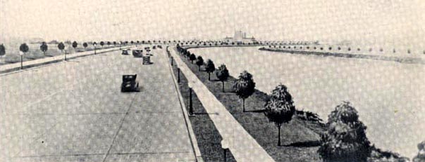 Artist's conception of the then-nameless Admiral Wilson Boulevard, ca. 1930