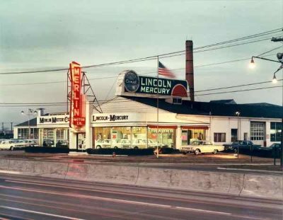 Merlin Motors on Admiral Wilson Boulevard, 1960s