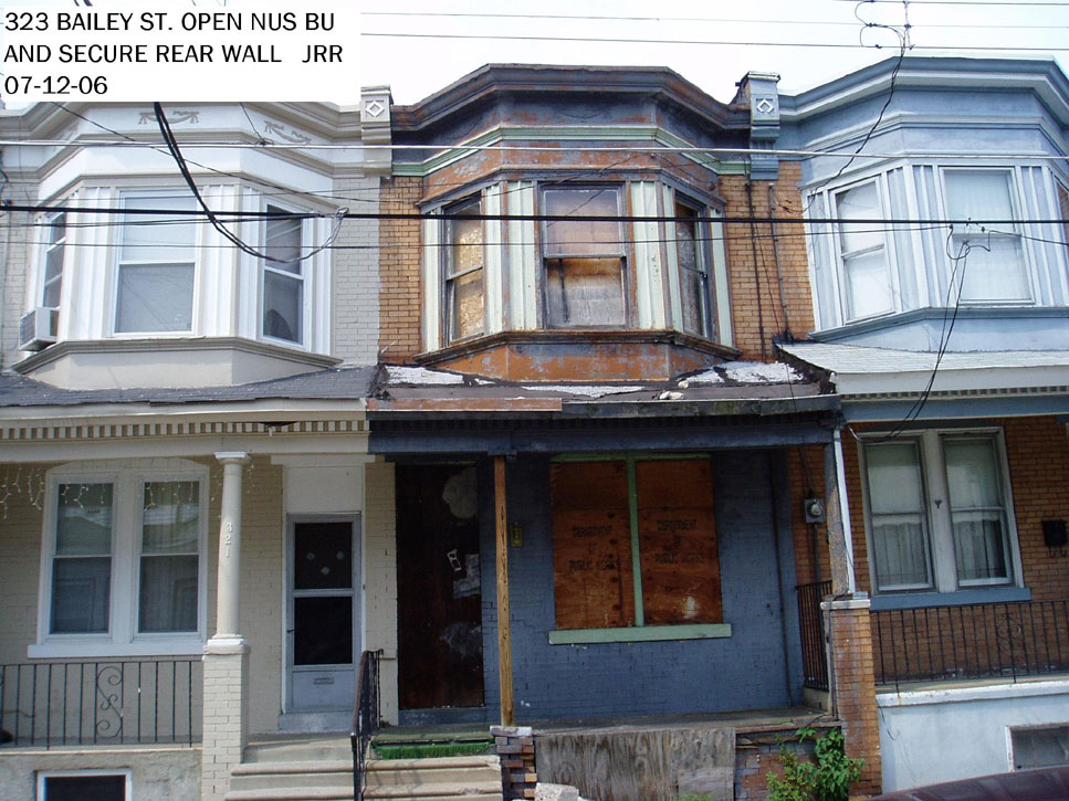 323 Bailey Street, July 12, 2006