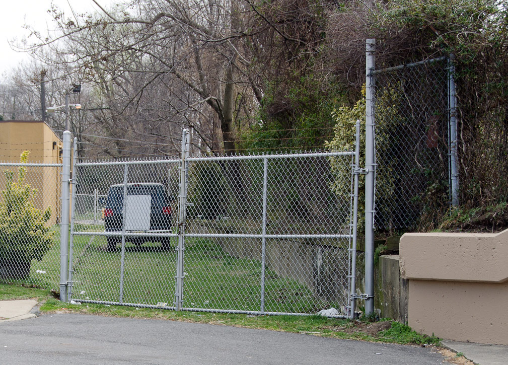 Bannard Alley south of Mechanic Street, March 15, 2012