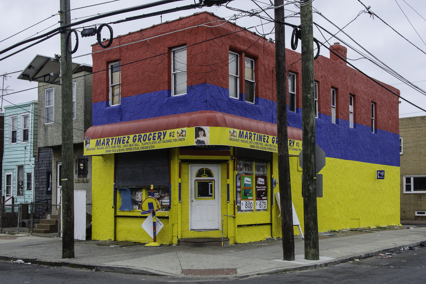 1100-1102 Baring Street as seen from the northeast corner of South 6th Street and Chestnut Street, April 18, 2013
