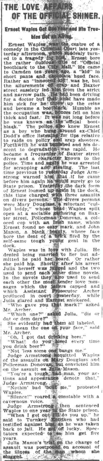 Camden Daily Courier, February 10, 1900 — Baxter Street