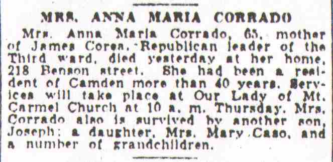 218 Benson Street, Camden Courier-Post, August 25, 1931