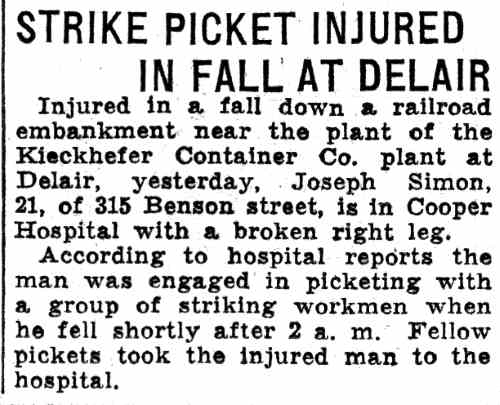 315 Benson Street, Camden Courier-Post, June 16, 1932