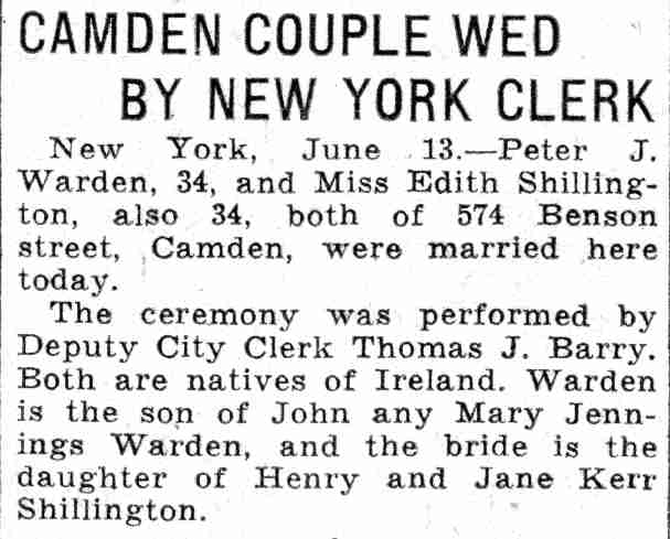 574 Benson Street, Camden Courier-Post, June 14, 1932