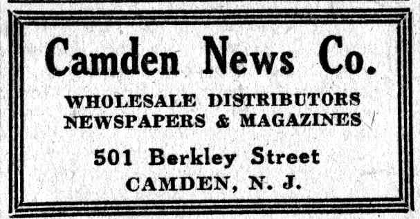 501 Berkley Street — Camden Courier-Post, June 9, 1932