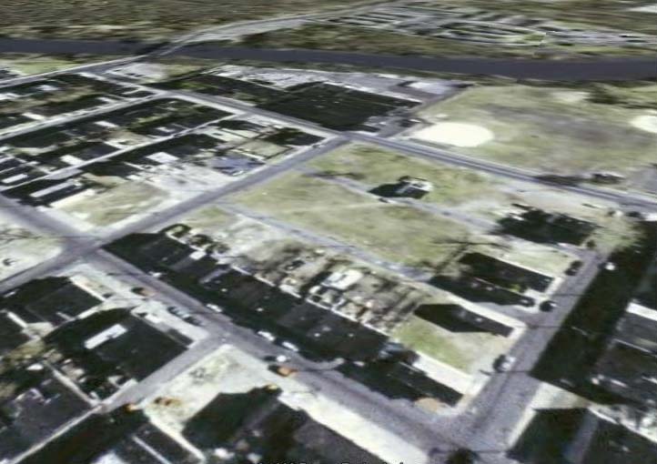 Satellite image of Ray Street, 2006