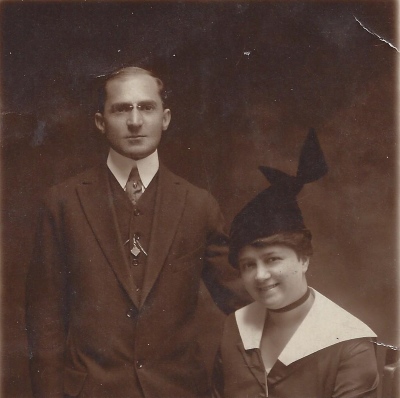 John B. Hoover and Grace Hoover, 383 Boyd Street, 1940s