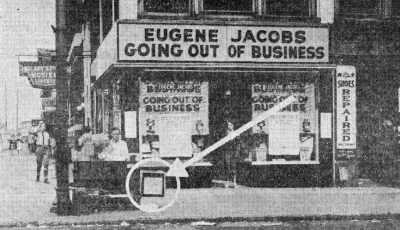 Eugene Jacobs, 2 Broadway, Camden Courier-Post, June 3, 1932