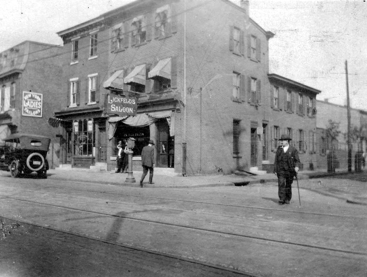 Lickfeld's Saloon at 818 Broadway, Camden