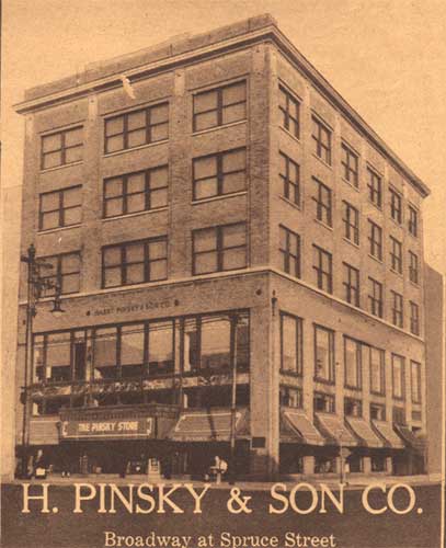 H. Pinsky and Son Company, 836-840 Broadway, Camden, 1928