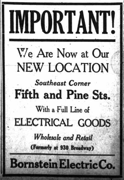 Camden Daily Courier, April 17, 1922 — Borstein Electric
