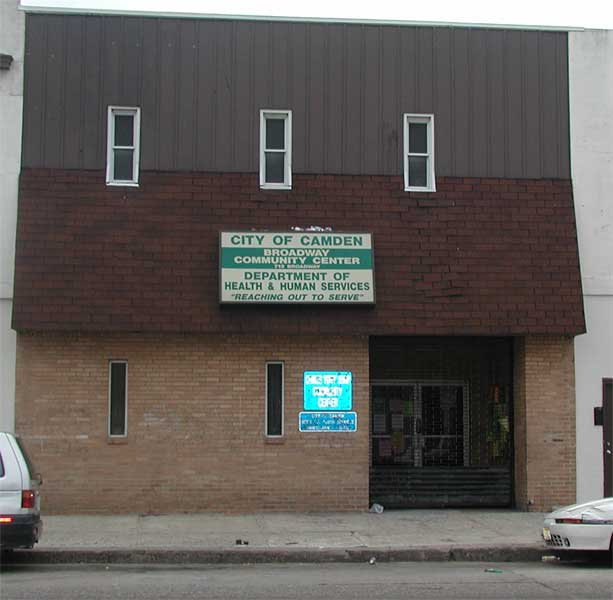 The building at 713 Broadway, Camden NJ in 2003, known as the Broadway Community Center