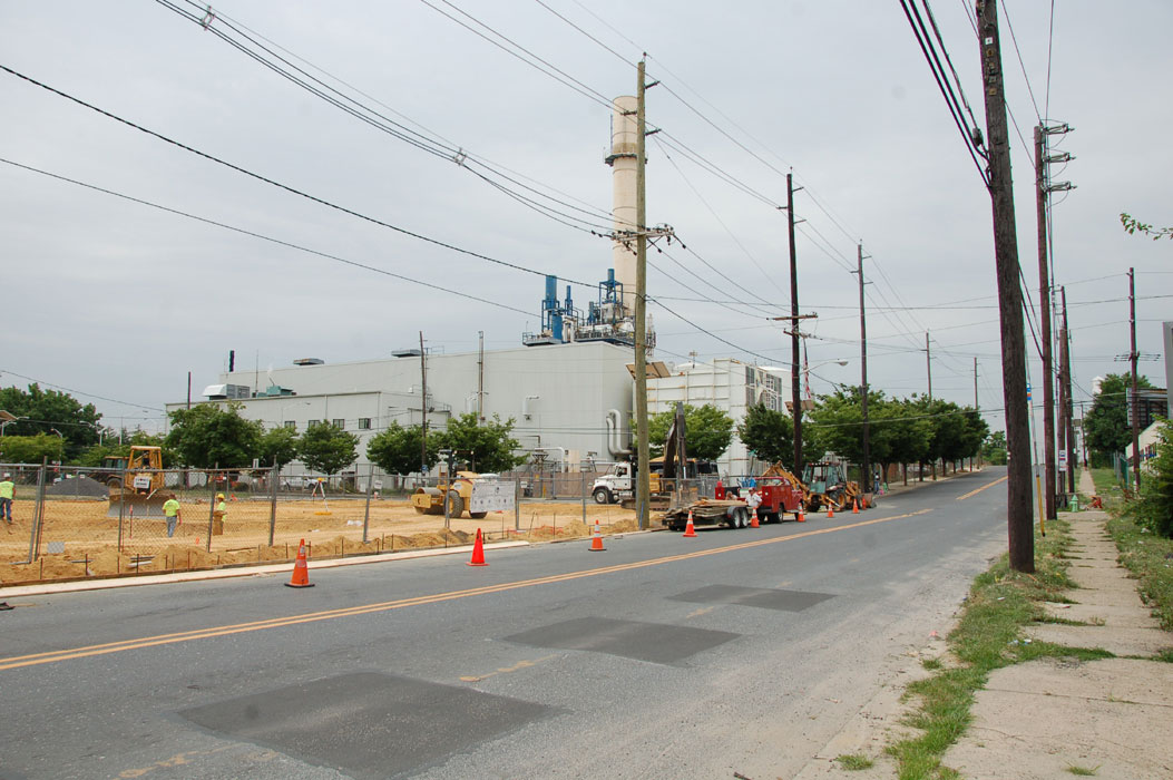 Southeast corner of Broadway and Chelton Avenue, 570 Chelton Avenue, Camden Cogeneration, June 27, 2011