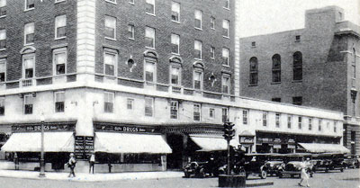 North Broadway and Cooper Street, circa 1930