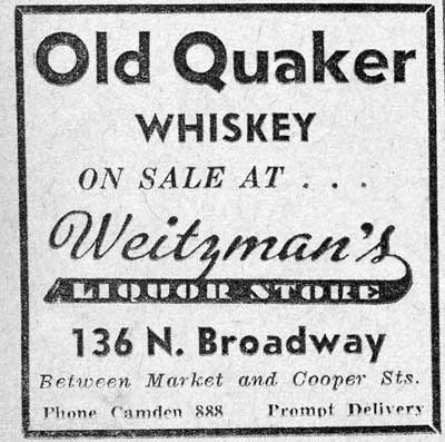 136 Broadway, Weitzman Liquors, February 28, 1936