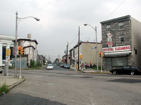 Newton Avenue Looking East From Broadway, September 22, 2003