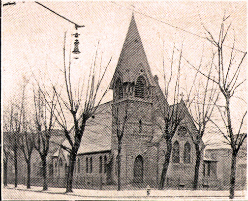 St. John's Episcopal Church at Broadway and Royden Street — 1914