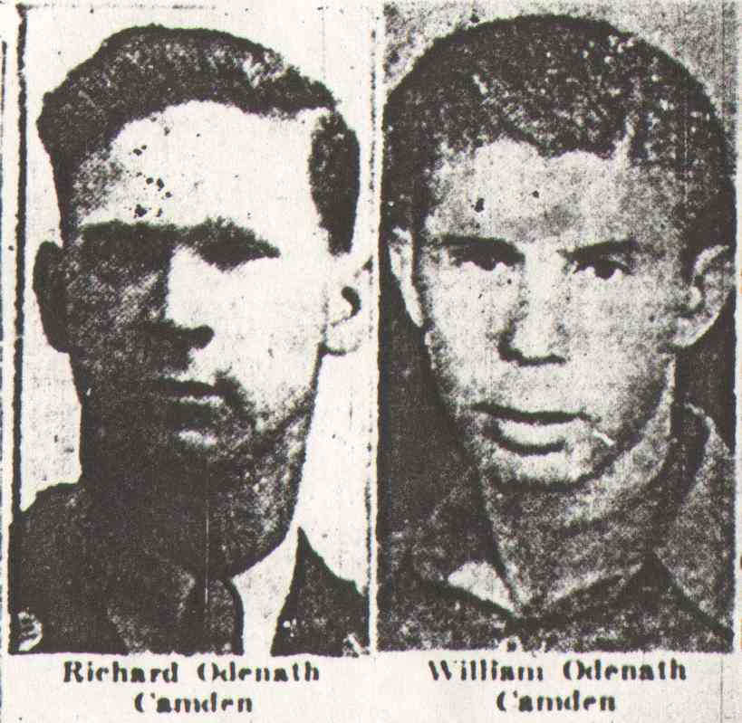 Richard Odenath and William Odenath, Camden
