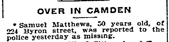 Over in Camden - Philadelphia Inquirer, February 12, 1897